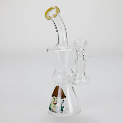 6.5″ Cartoon Print Glass Bong [F230829-4]