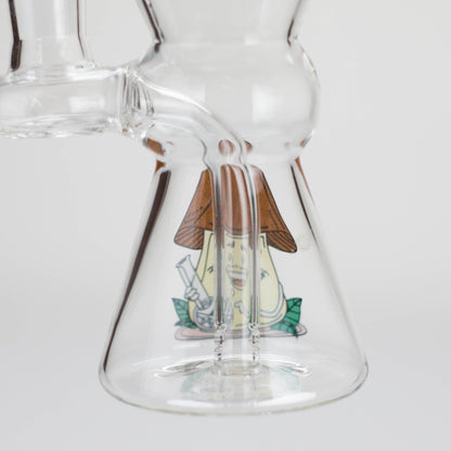 6.5″ Cartoon Print Glass Bong [F230829-4]