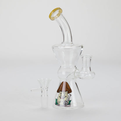 6.5″ Cartoon Print Glass Bong [F230829-4]