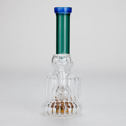6" Stemless Glass Bong with Water Diffuser – 14mm Bowl Joint