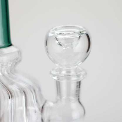 6" Stemless Glass Bong with Water Diffuser – 14mm Bowl Joint