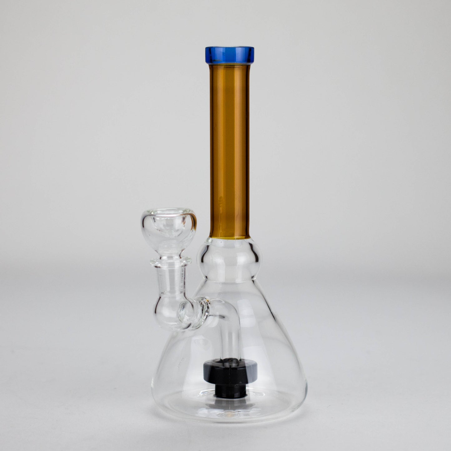 8.5" Stemless Glass Bong with Diffuser – Assorted Colors