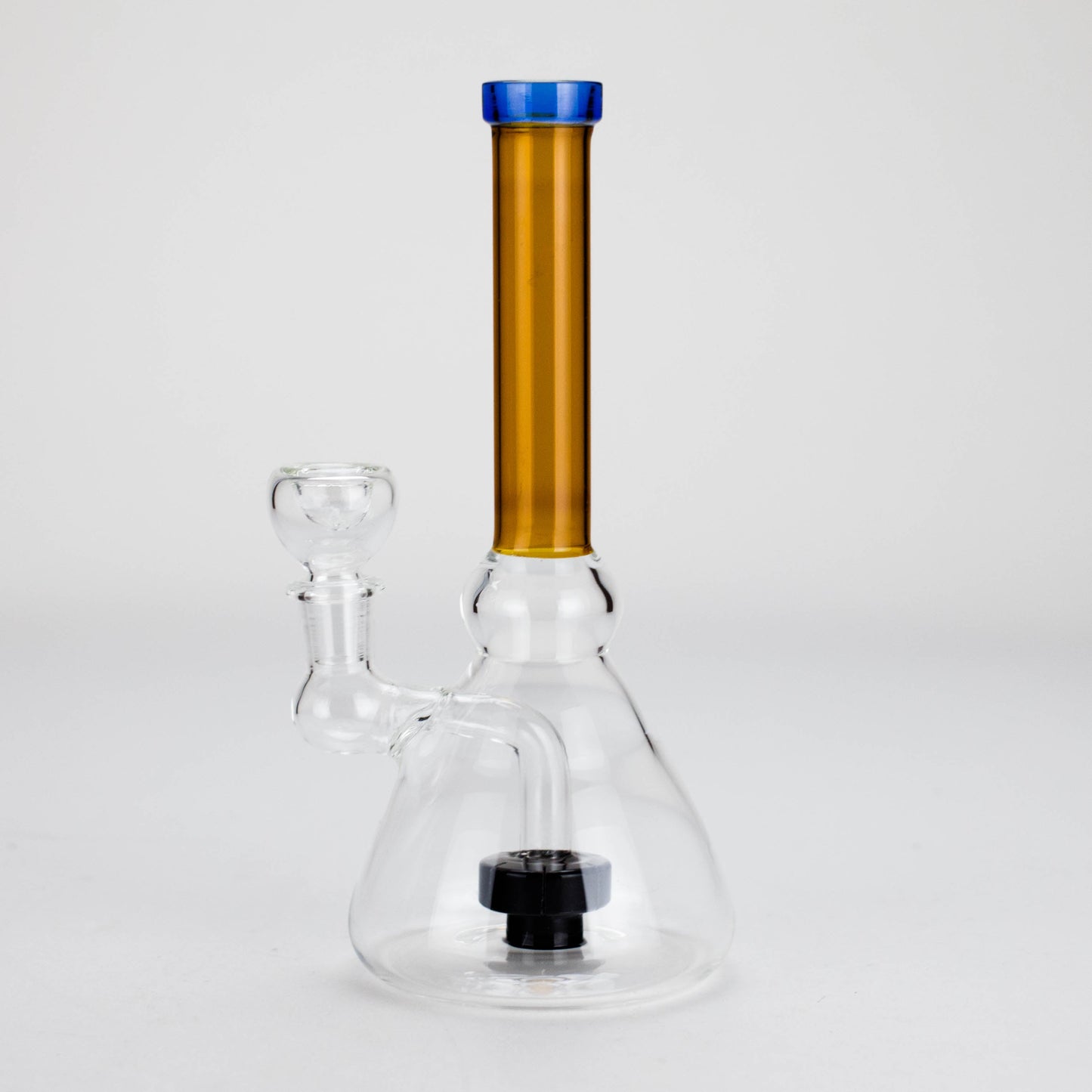 8.5" Stemless Glass Bong with Diffuser – Assorted Colors