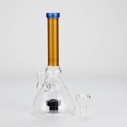 8.5" Stemless Glass Bong with Diffuser – Assorted Colors