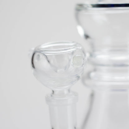 11" Stemless Glass Bong with Diffuser – 14mm Bowl Joint