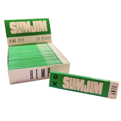 Slimjim | Hemp King Size Skins – Box of 25 Packs