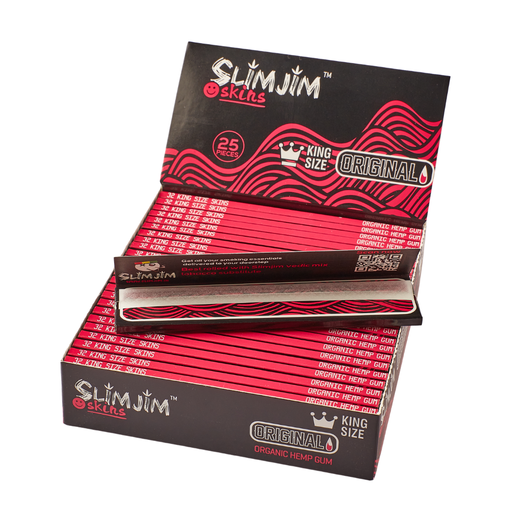 Slimjim | Original King Size Skins – Box of 25 Packs