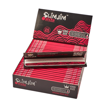 Slimjim | Original King Size Skins – Box of 25 Packs