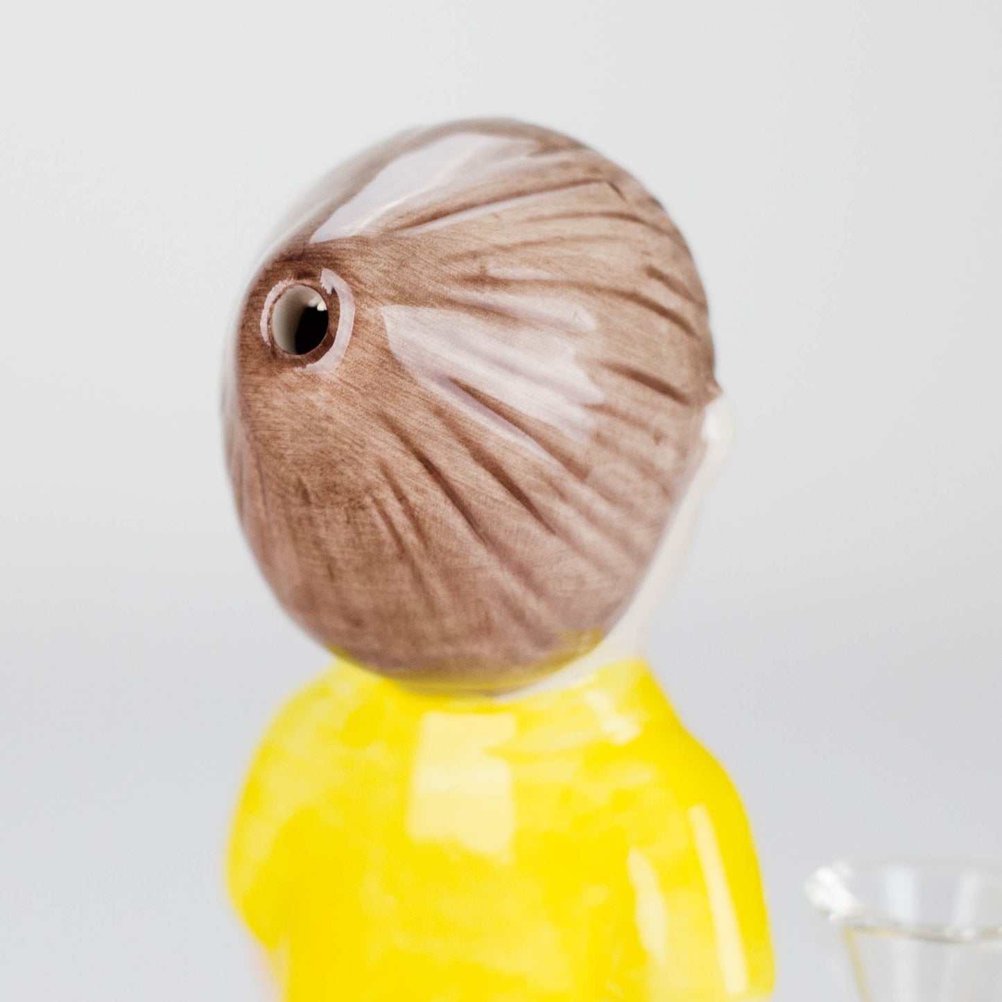 8″ Cartoon Duo Adventure Ceramic Bong – Whimsical Vintage Collection  [ES082WP]