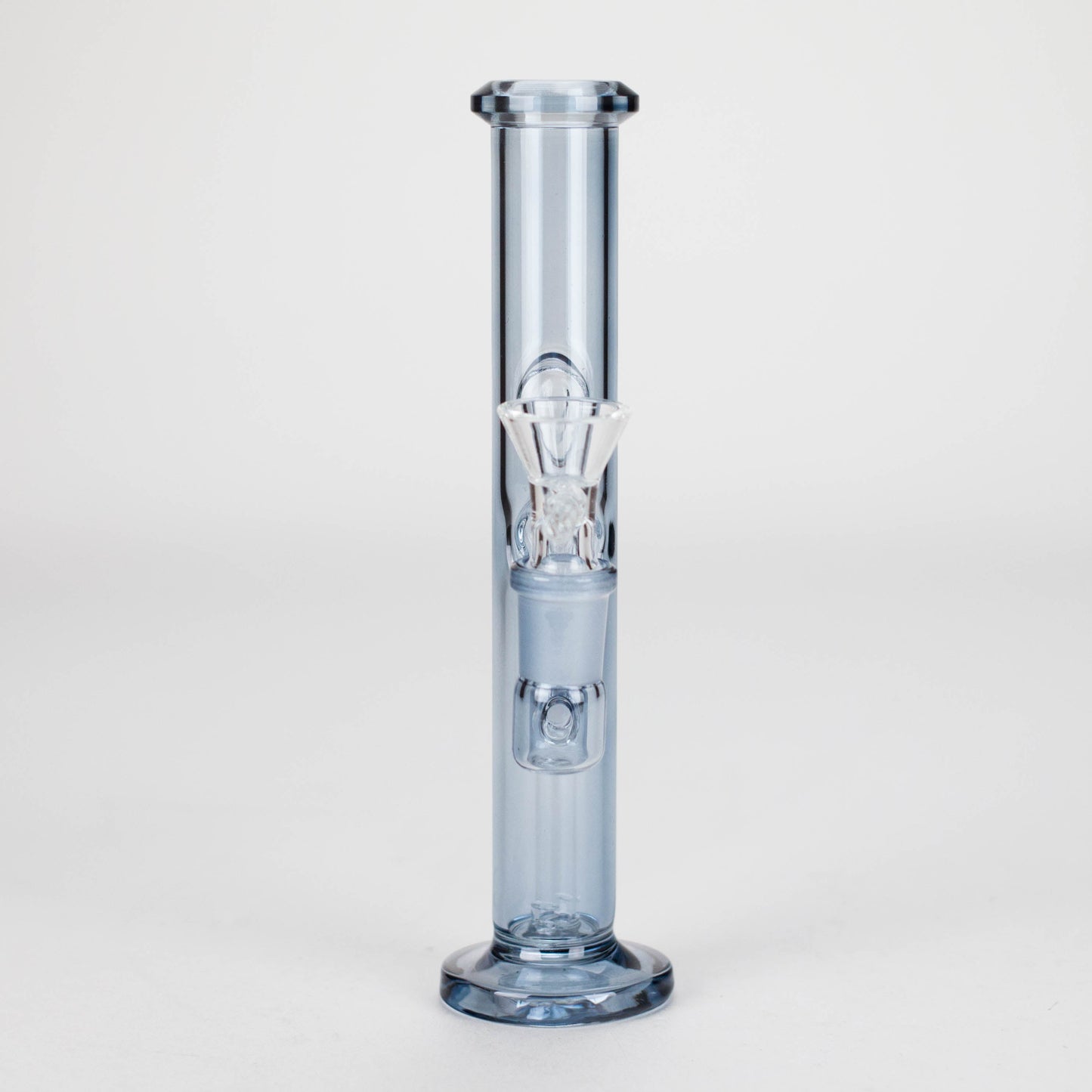 7″ Stemless Straight Tube Glass Bong [WP8074]