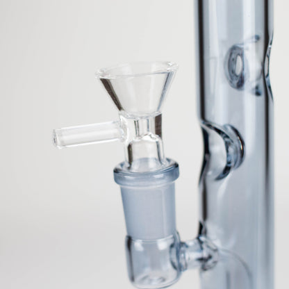7″ Stemless Straight Tube Glass Bong [WP8074]