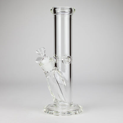 12" Cylindrical Clear Water Pipe – Straight Tube Bong | 9mm Thick