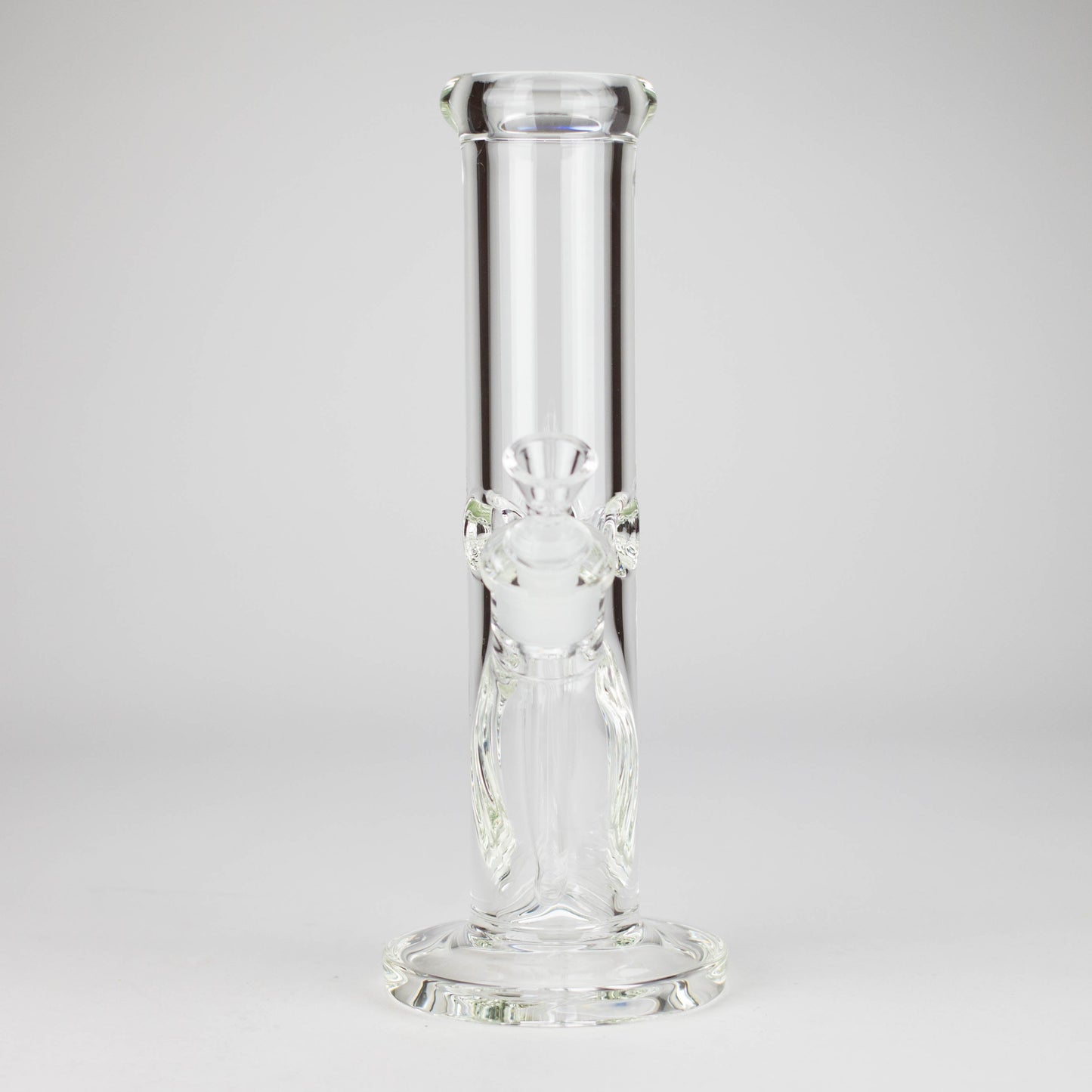 12" Cylindrical Clear Water Pipe – Straight Tube Bong | 9mm Thick