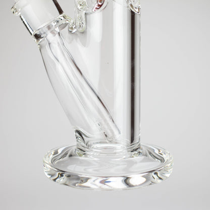12" Cylindrical Clear Water Pipe – Straight Tube Bong | 9mm Thick