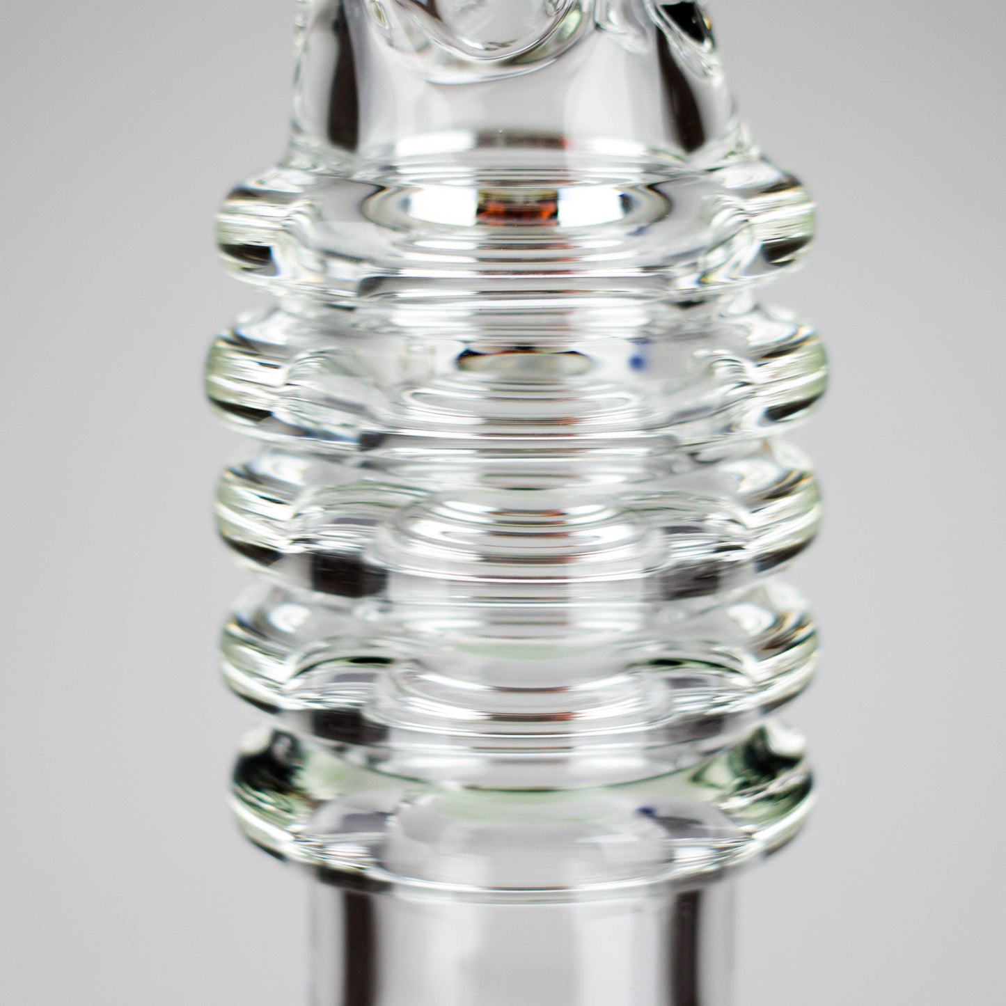 17" Ring Style Beaker Glass Bong – Spiral Neck | Ice Catcher | 14mm Bowl Joint