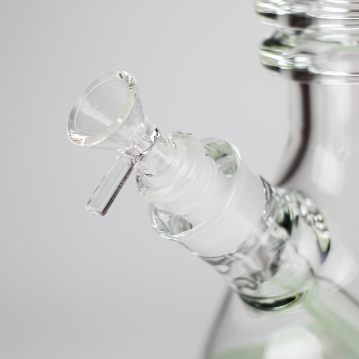 17" Ring Style Beaker Glass Bong – Spiral Neck | Ice Catcher | 14mm Bowl Joint