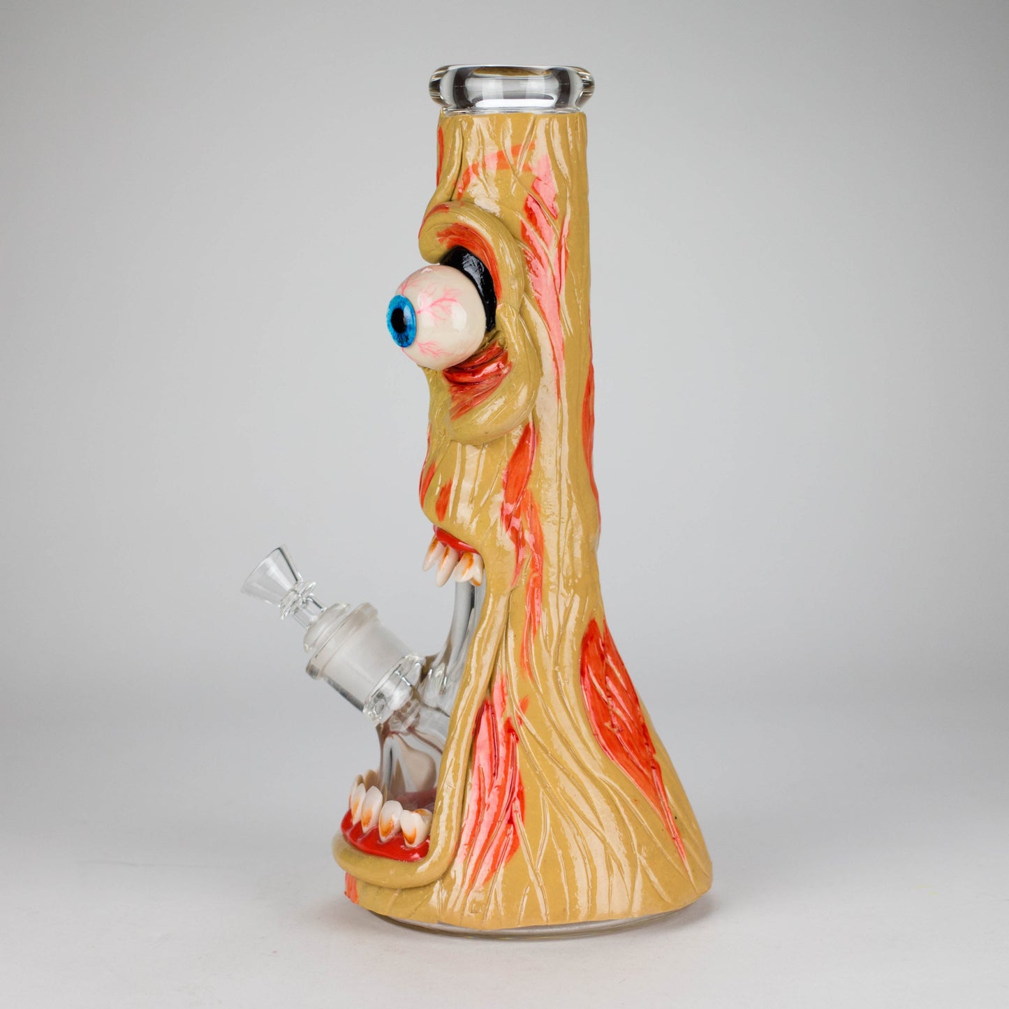 12" Monster Zombie Face Glass Bong – 9mm Thick