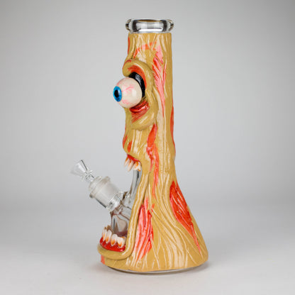 12" Monster Zombie Face Glass Bong – 9mm Thick