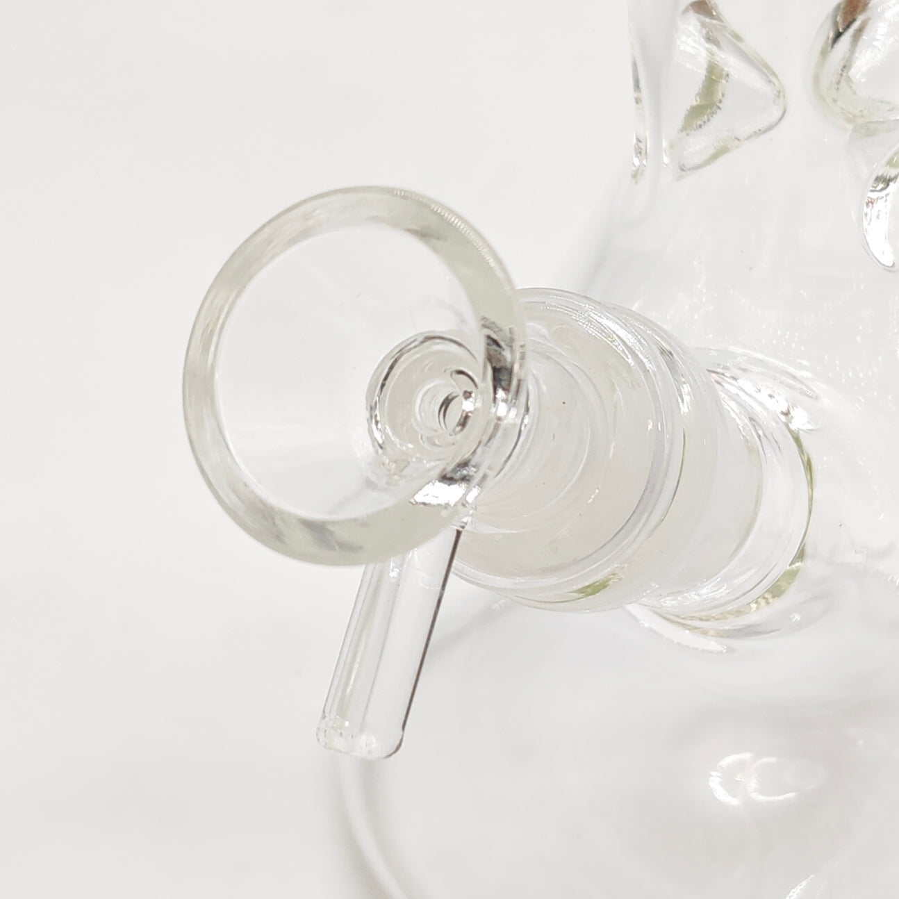 8" Color 4mm Beaker Glass Bong