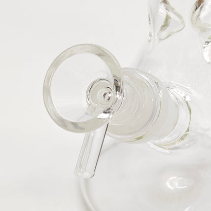 8" Color 4mm Beaker Glass Bong