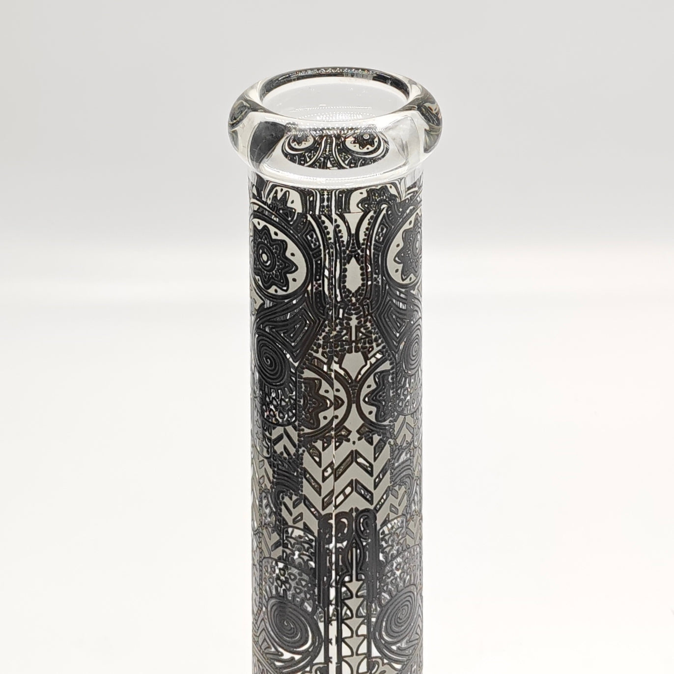 14" Glow in the dark 5mm Beaker Glass Bong