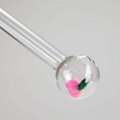 Clear Rose Oil Burner Pipe – Pack of 4