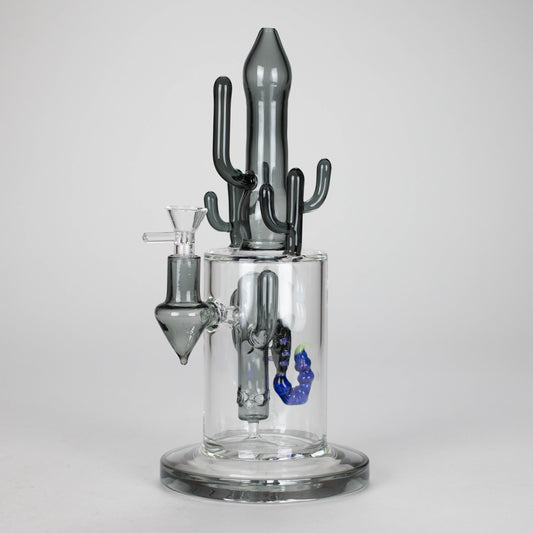 11.5" Cactus Glass Bong