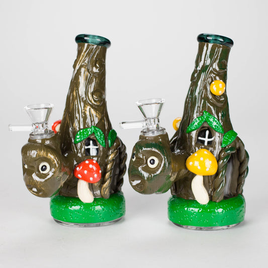 6.5" Shroomwood Glass Bong