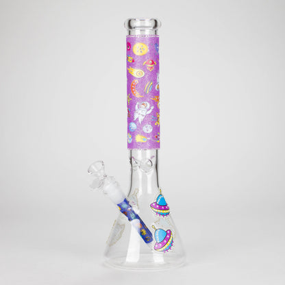 14" Stone works Beaker Base Glass Bling Bong