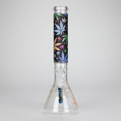 14" Stone works Beaker Base Glass Bling Bong