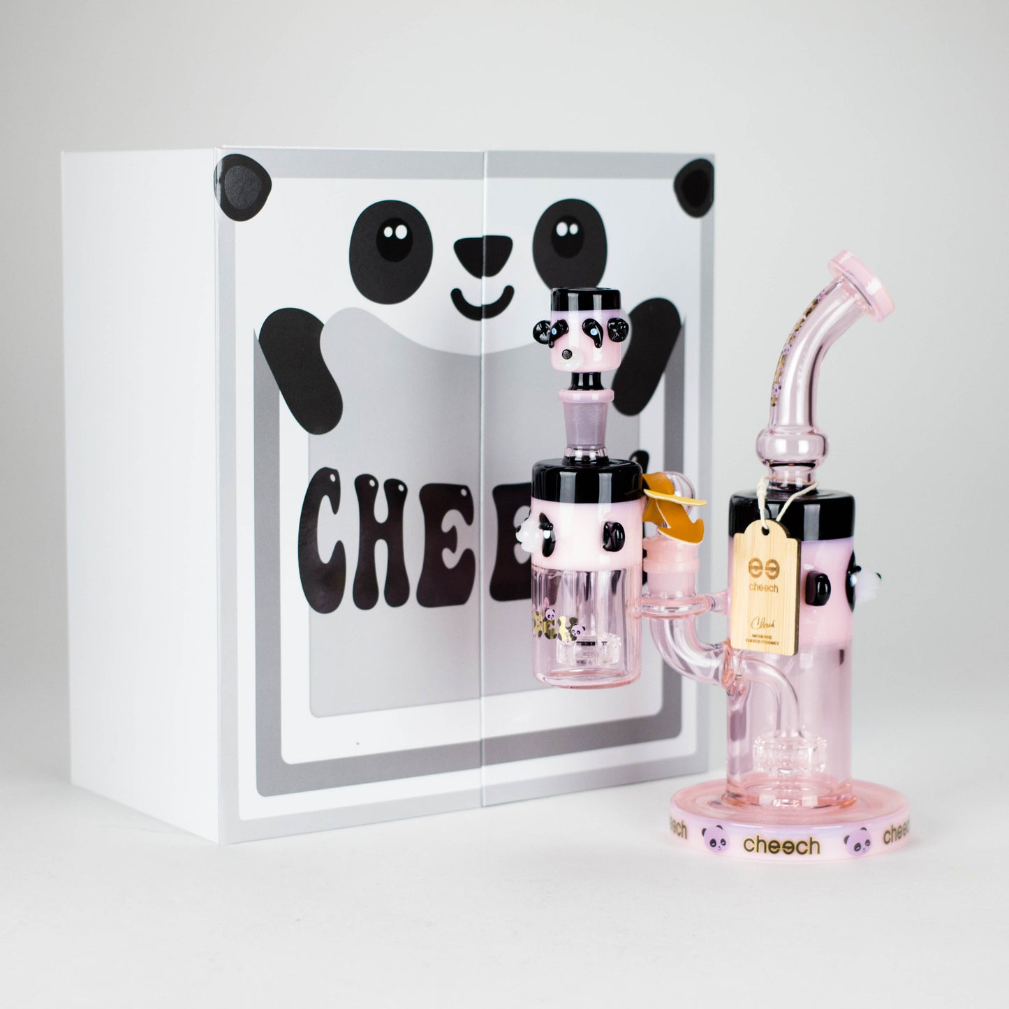 Cheech | 10" Panda Bong with Ash Catcher - CHE-232
