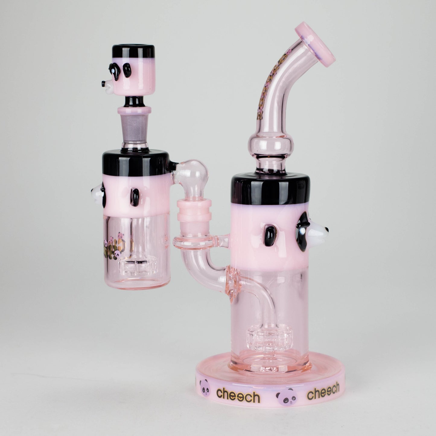 Cheech | 10" Panda Bong with Ash Catcher - CHE-232
