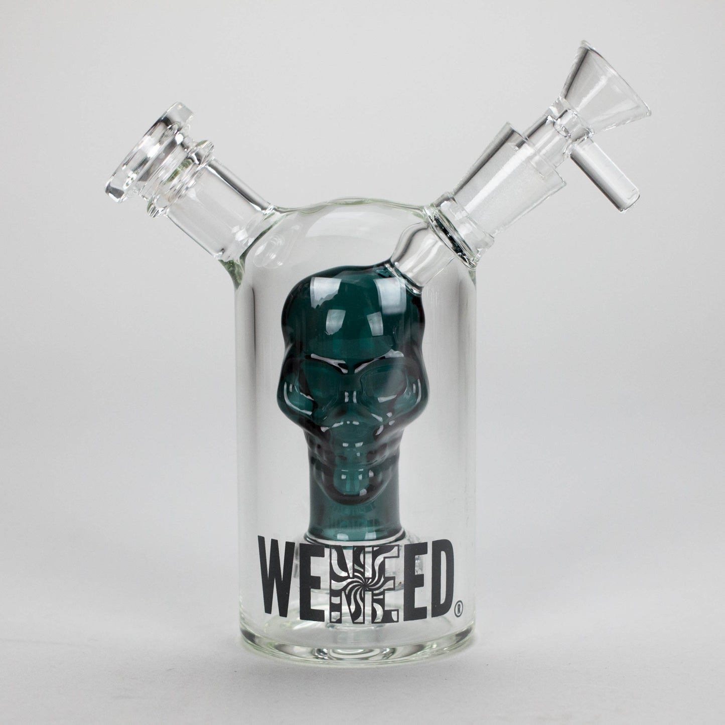 WENEED | 5" NoirSkull Glass bong
