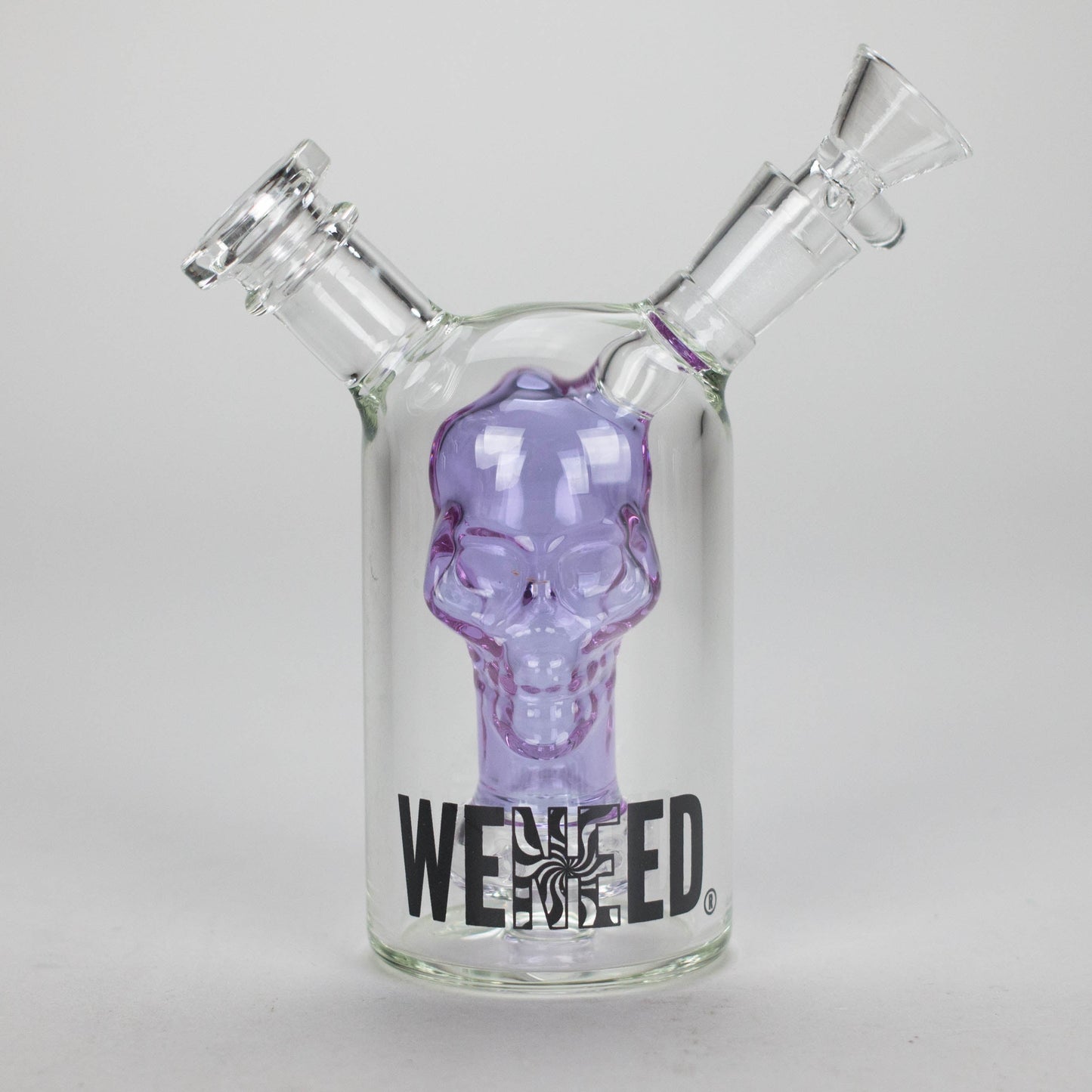 WENEED | 5" NoirSkull Glass bong