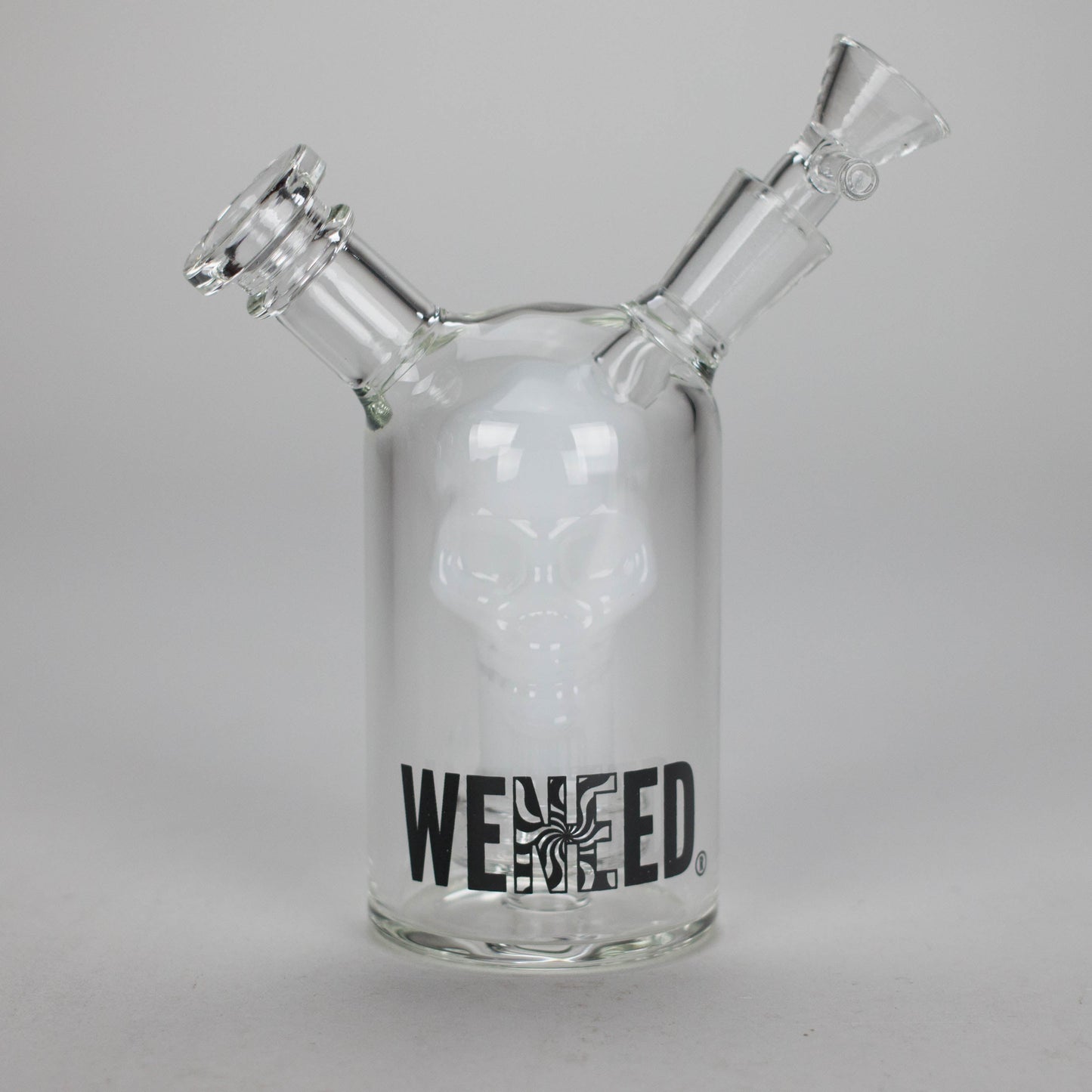 WENEED | 5" NoirSkull Glass bong