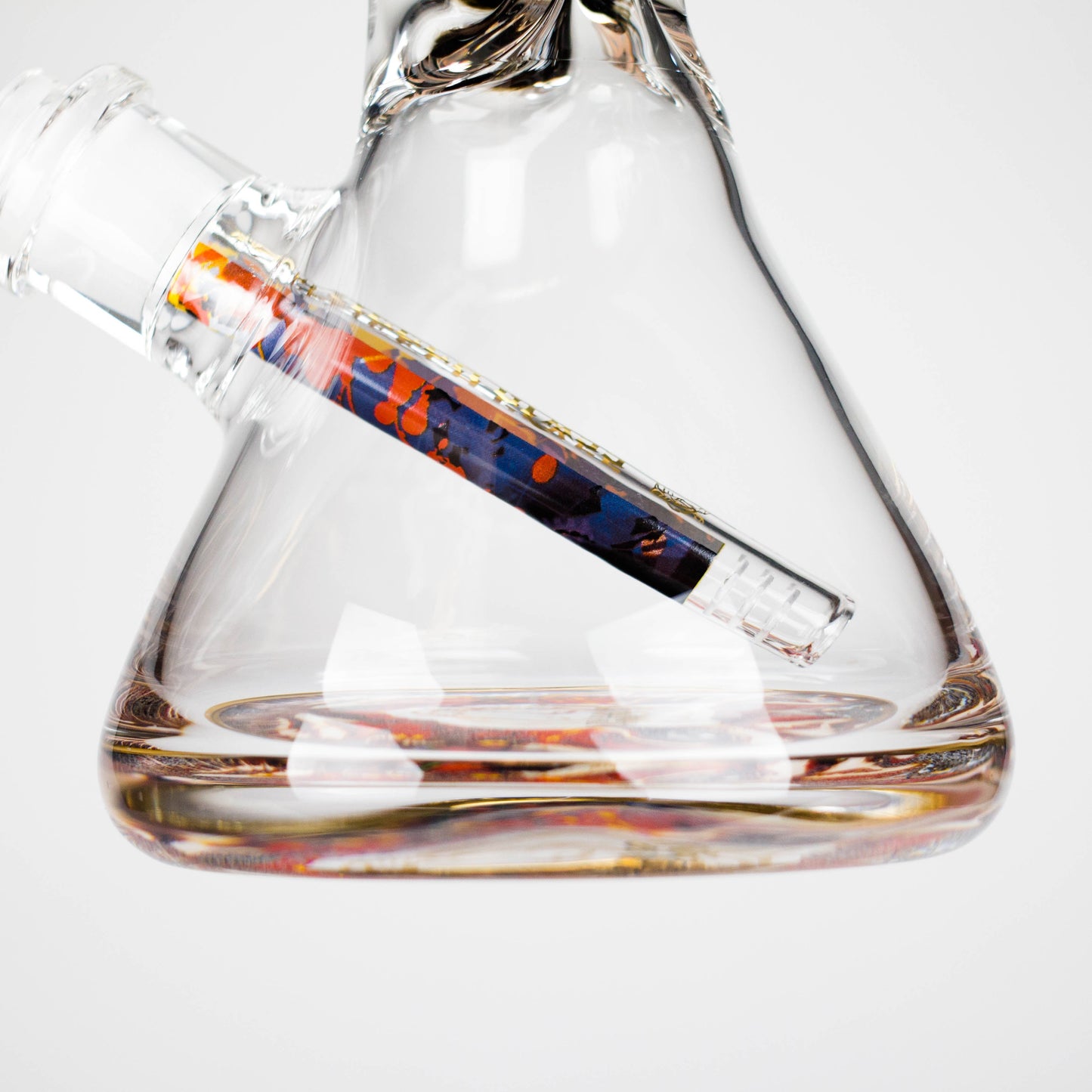 Cheech | 13″ Tiger Decal Beaker Bong – CA-050