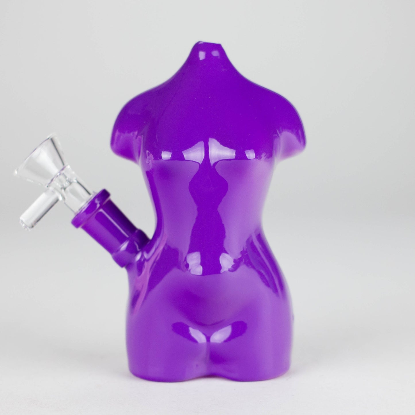 5.5" Curvy Glass Bong