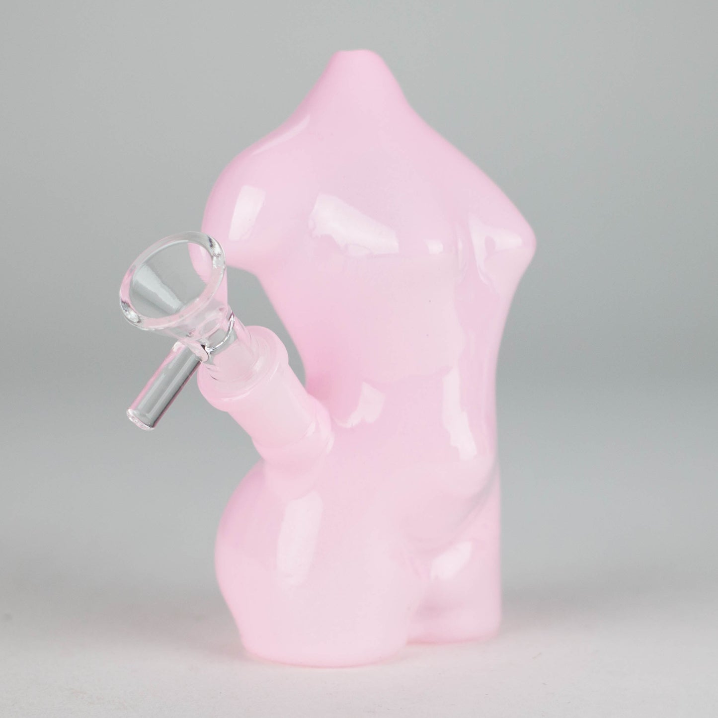 5.5" Curvy Glass Bong