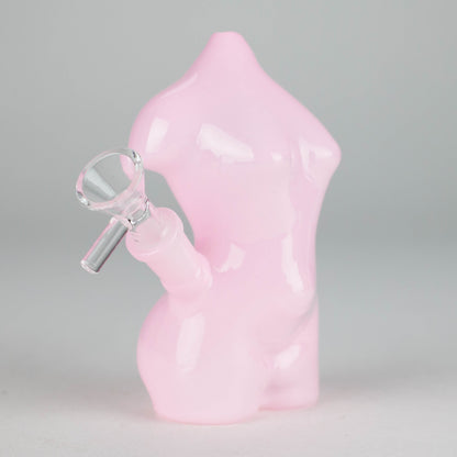 5.5" Curvy Glass Bong