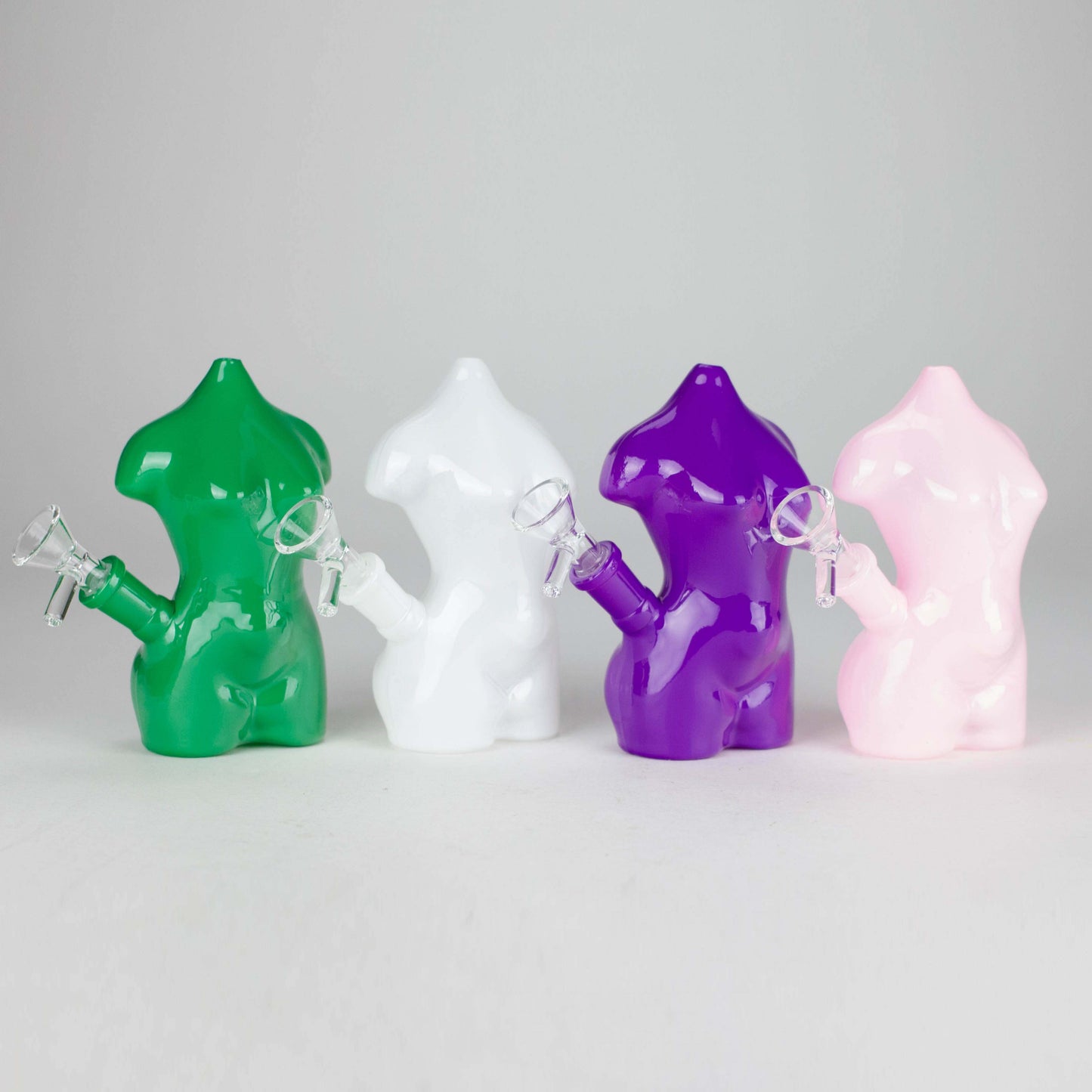 5.5" Curvy Glass Bong