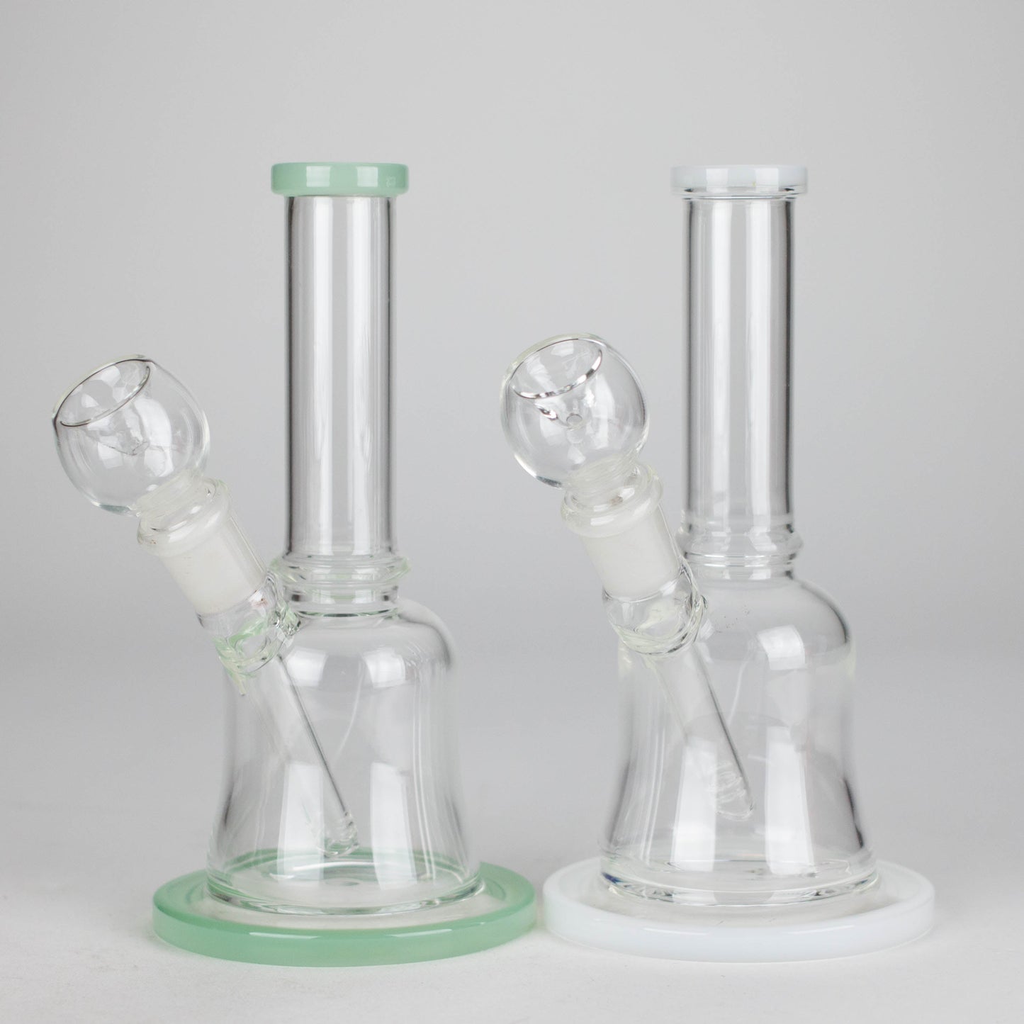 8" Glass Water Pipe | Durable & Compact – Assorted Colors