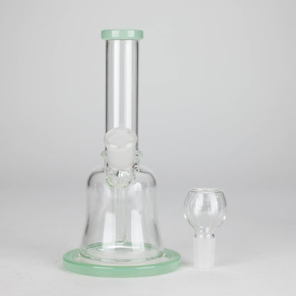 8" Glass Water Pipe | Durable & Compact – Assorted Colors