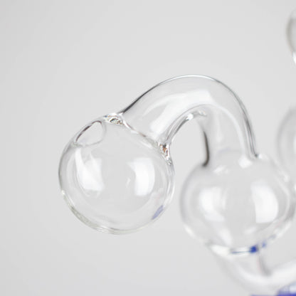 6" Stand Oil Burner Pipe – 2-Pack | Durable Glass, Assorted Colors