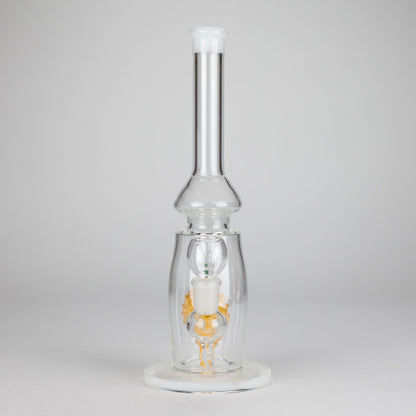 13" Glass Water Pipe with Pineapple Diffuser -Assorted Colors