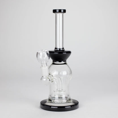 10" Glass Water Pipe with Showerhead Diffuser – Assorted Colors