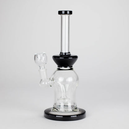 10" Glass Water Pipe with Showerhead Diffuser – Assorted Colors