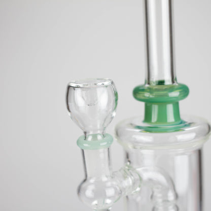 8" Glass Water Pipe with Showerhead Diffuser – Assorted Colors