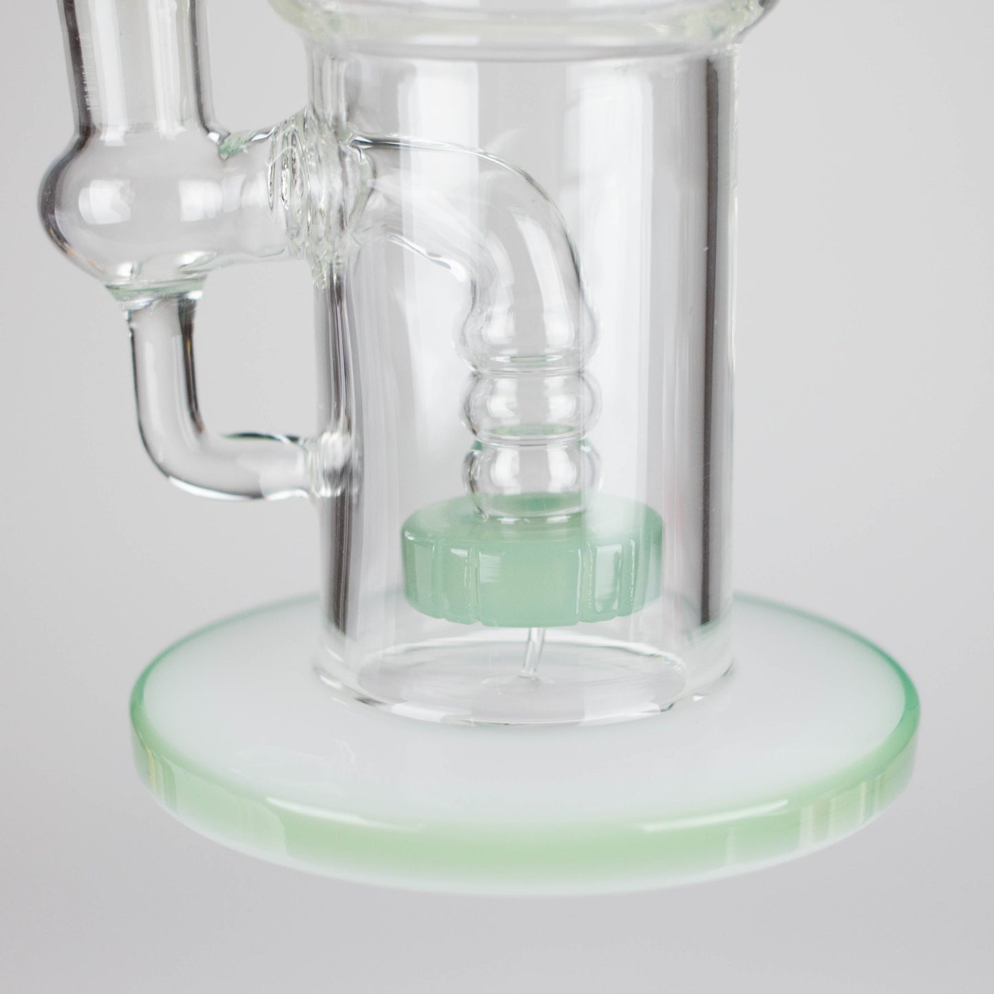 8" Glass Water Pipe with Showerhead Diffuser – Assorted Colors