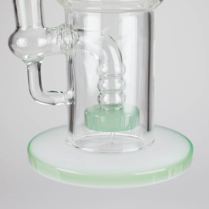 8" Glass Water Pipe with Showerhead Diffuser – Assorted Colors