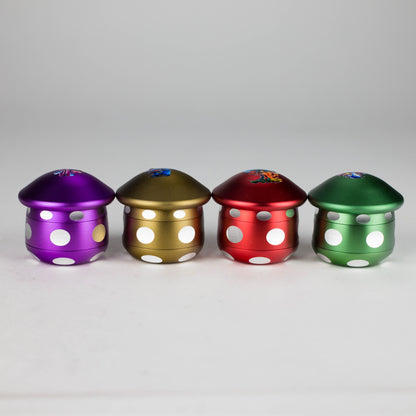 Aluminum Mushroom Grinder 4 Layers